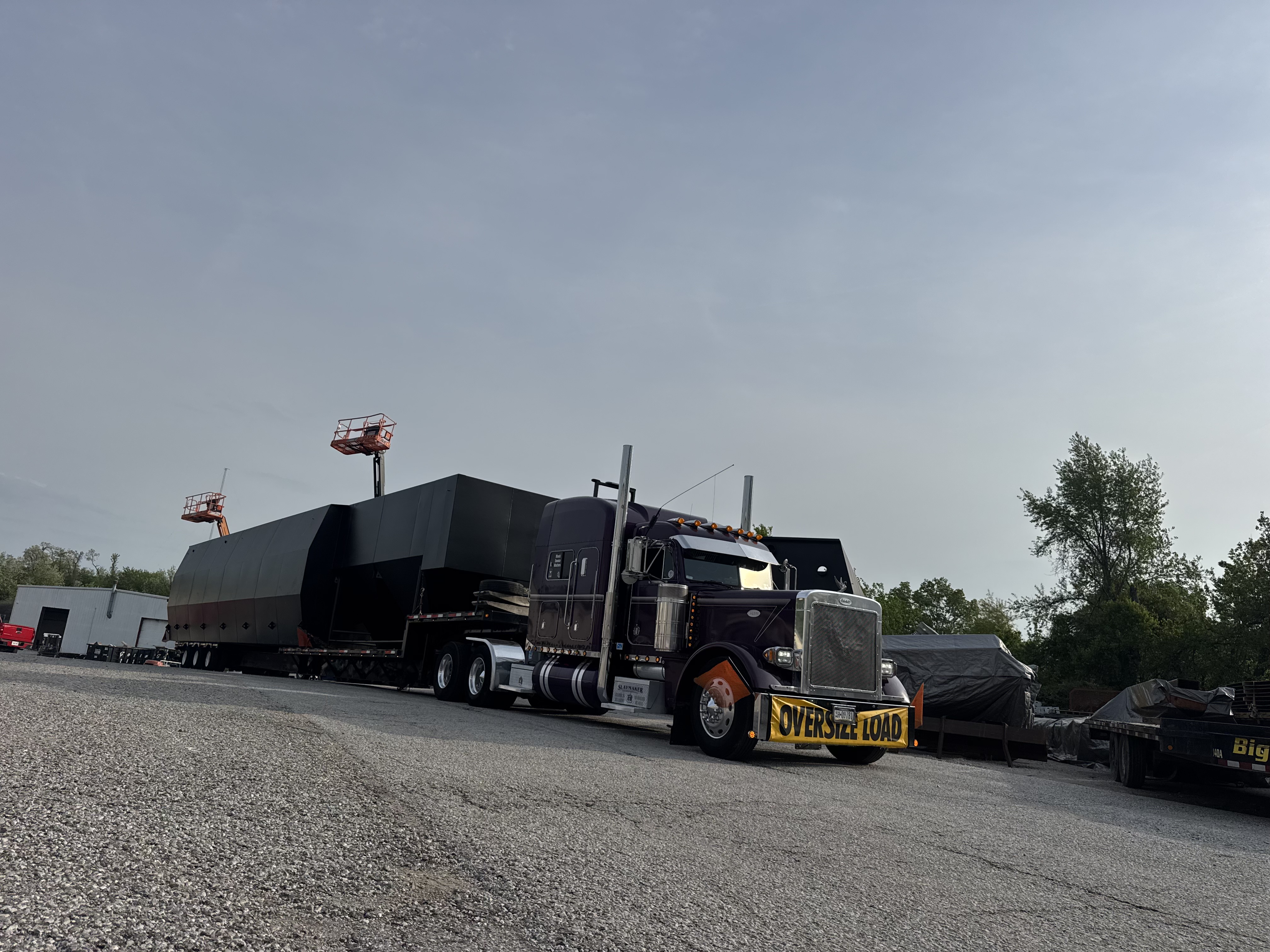 Carrier truck and freight equipment